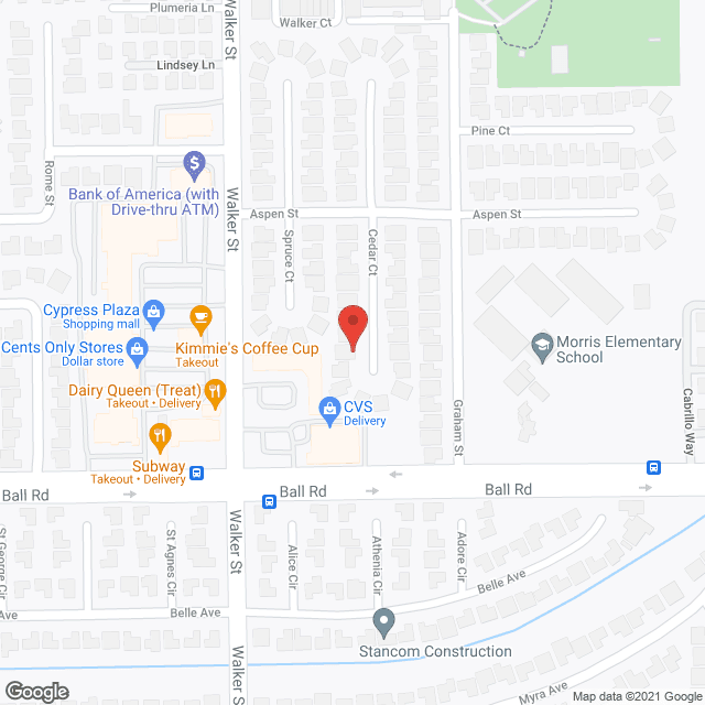 Right at Home - Northwest Orange County, CA in google map