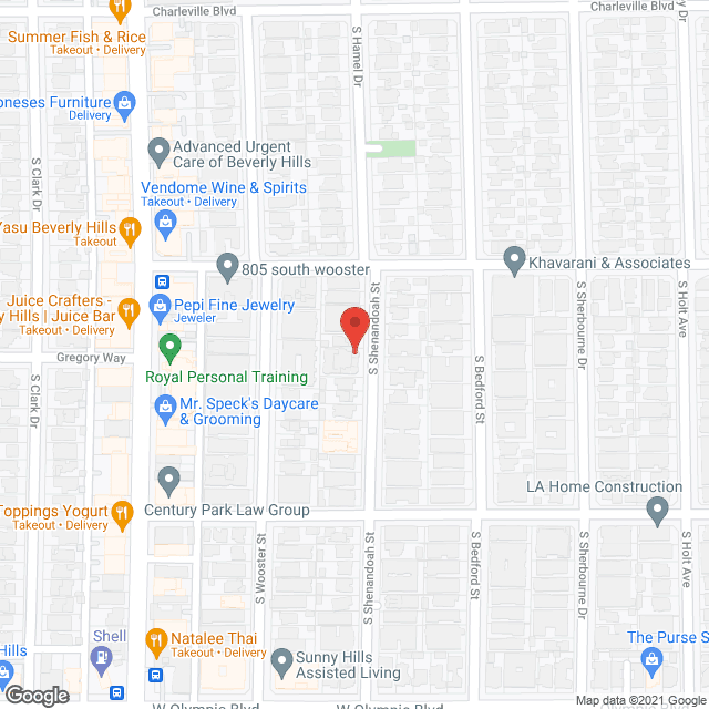 Home Helpers Home Care of Beverly Hills, CA in google map