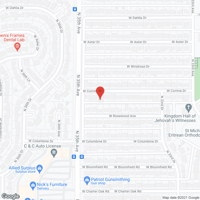Corrine Assisted Living LLC in google map