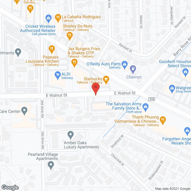 Home Care Options - Pearland, TX in google map