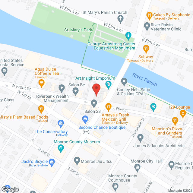 TheKey of Monroe, MI in google map