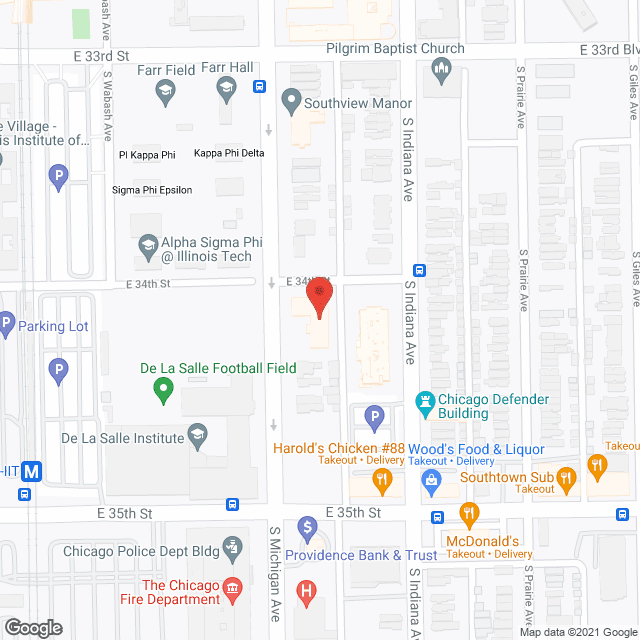 Kensington Place in google map