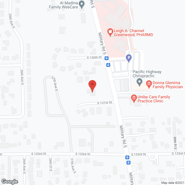 Schneider Residence in google map
