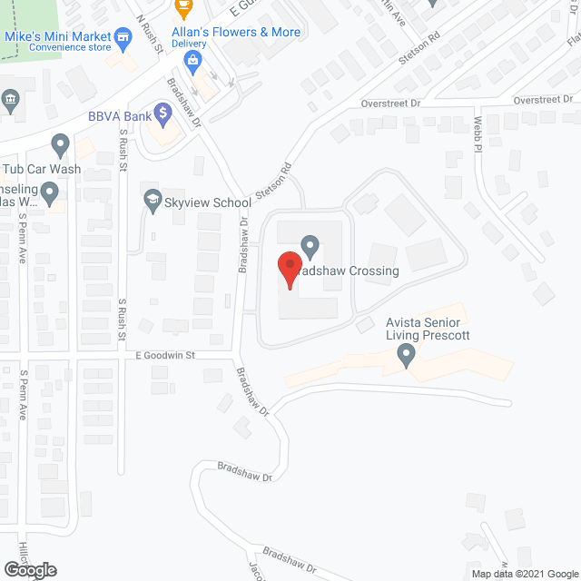 Bradshaw Senior Community in google map