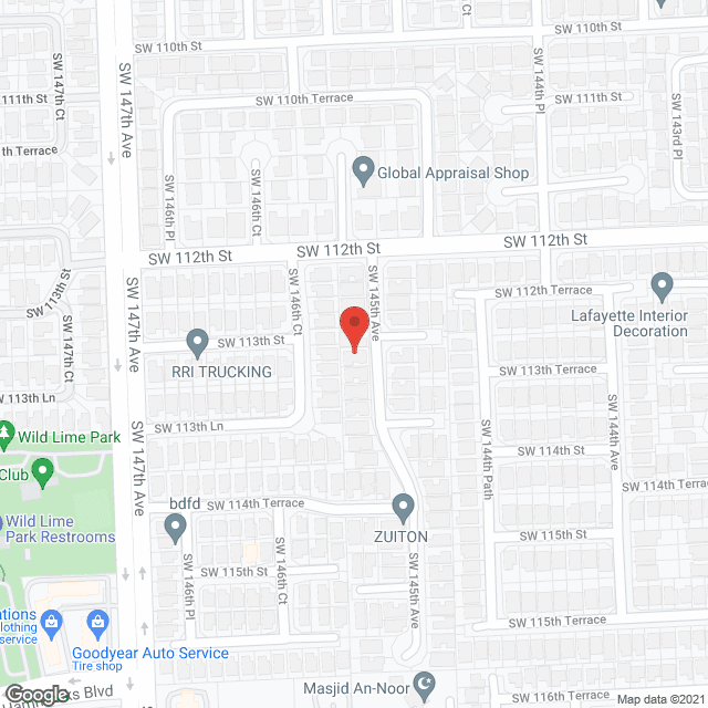 Sarah's Senior Home in google map