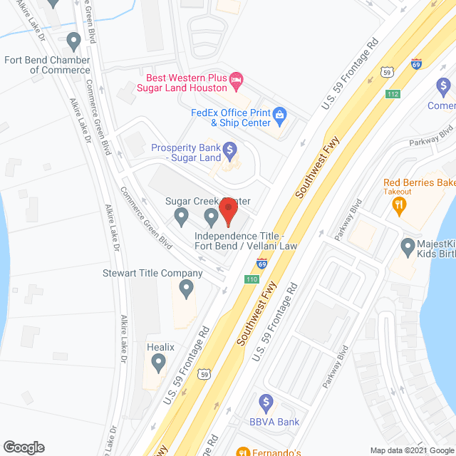 Comfort Keepers of Sugar Land in google map