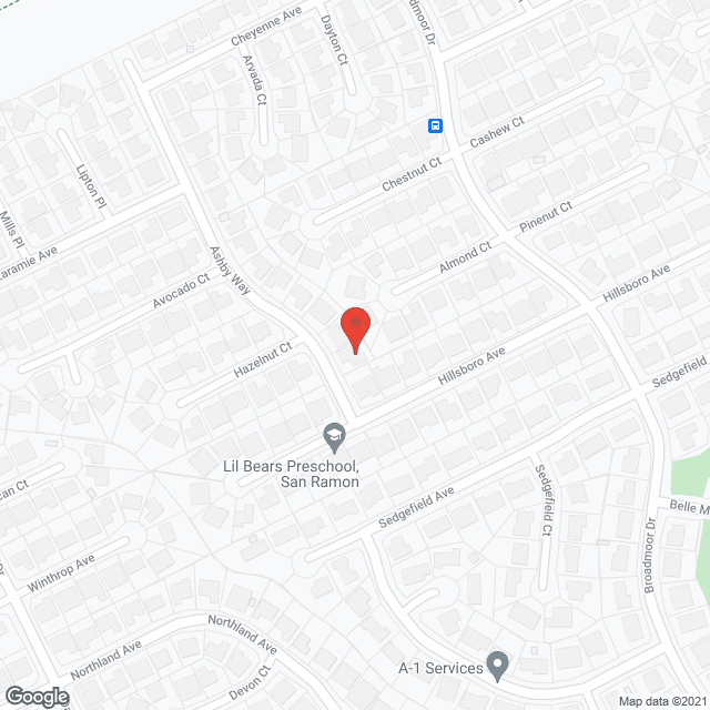 Trinity Care Home in google map