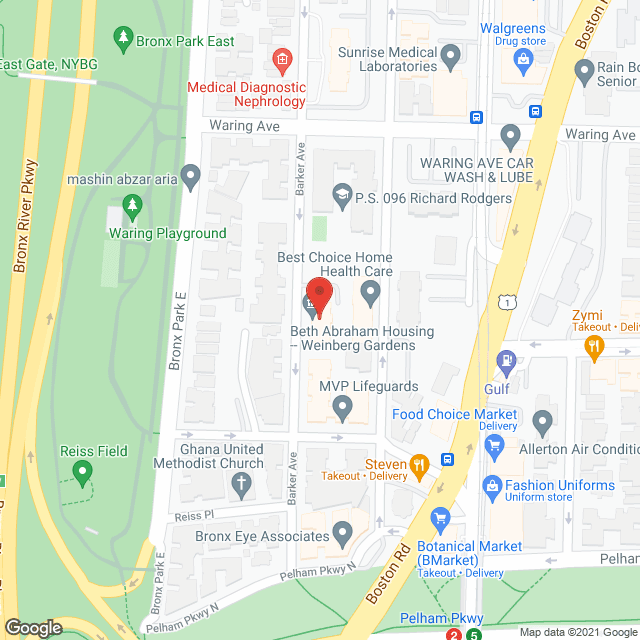 Weinberg Gardens in google map