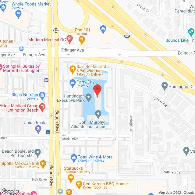 BrightStar Care of Huntington Beach in google map