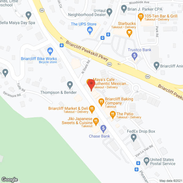 The Club at Briarcliff in google map