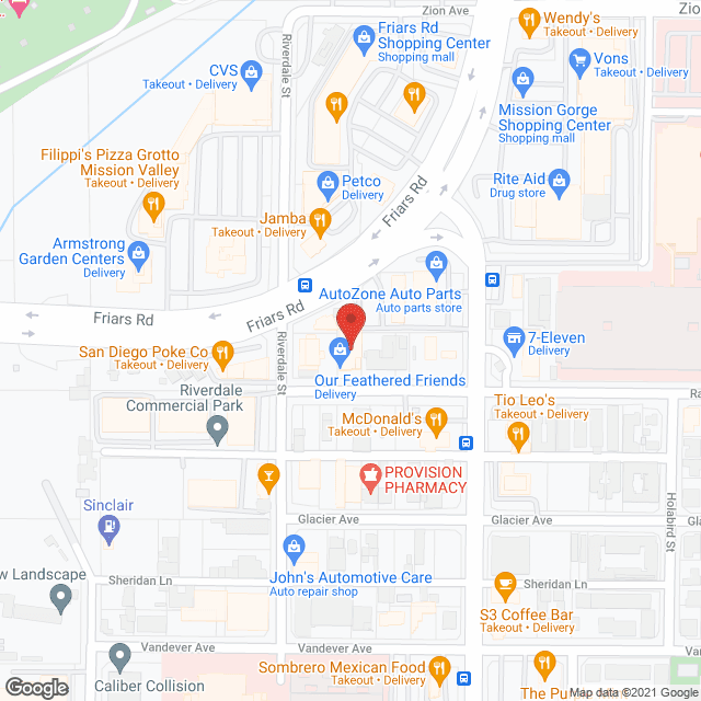 Comfort Keepers of San Diego in google map