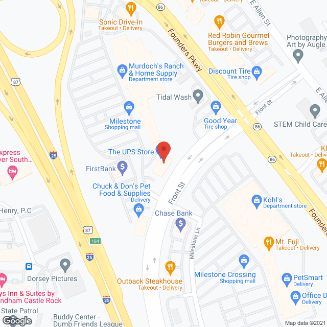 Assured Assisted Living in google map