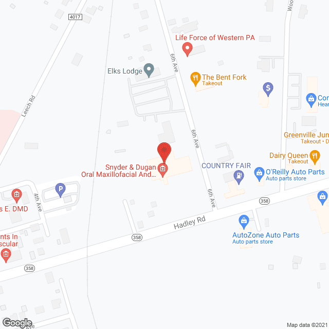 Vantage Home Hospital Svc in google map