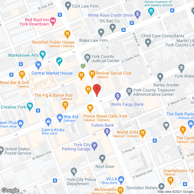 Helpful Hearts in google map