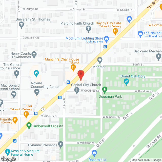 Twin Cities Home Health Care in google map