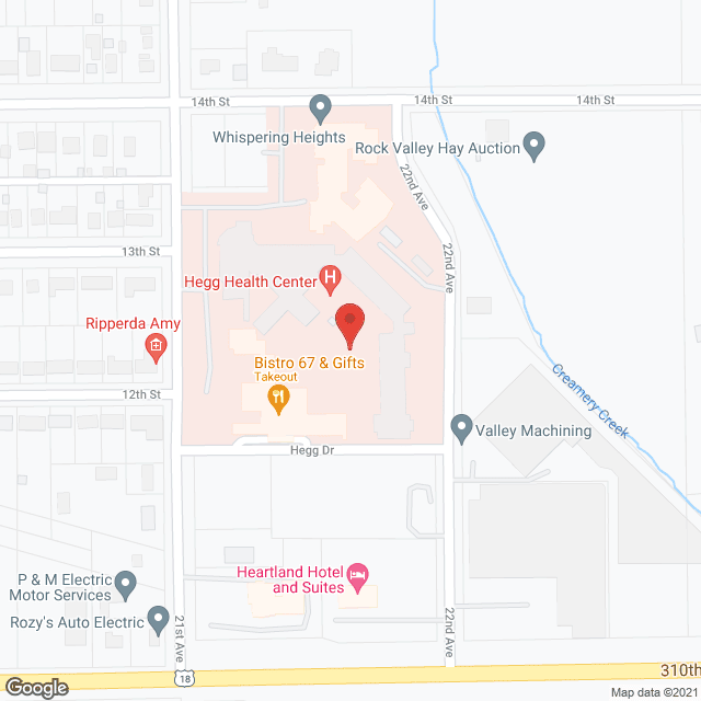 Hegg Home Health Care in google map