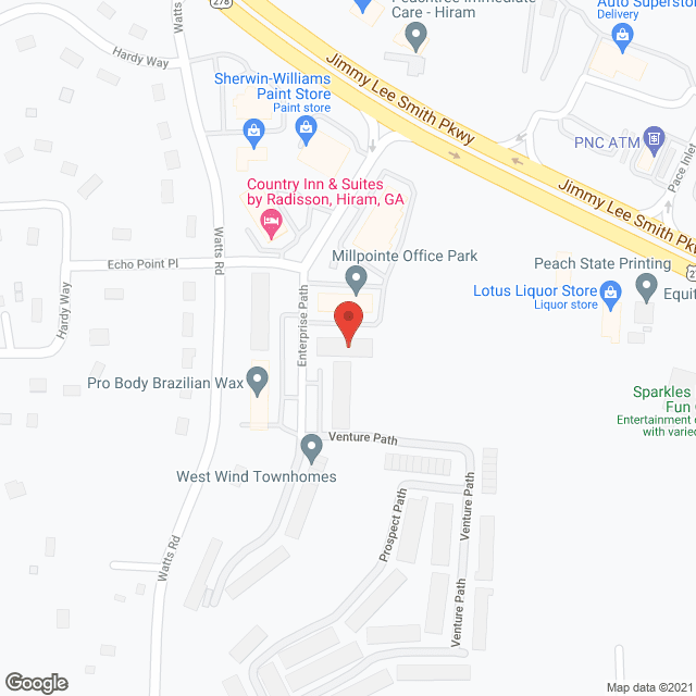 Community Home Health in google map