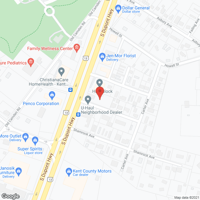 Home Health Corp Of America in google map