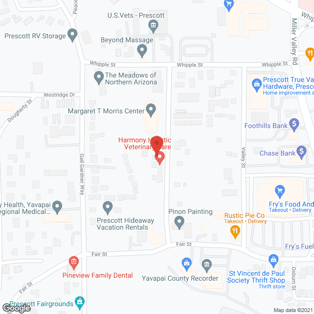 The Margaret T. Morris Center in google map