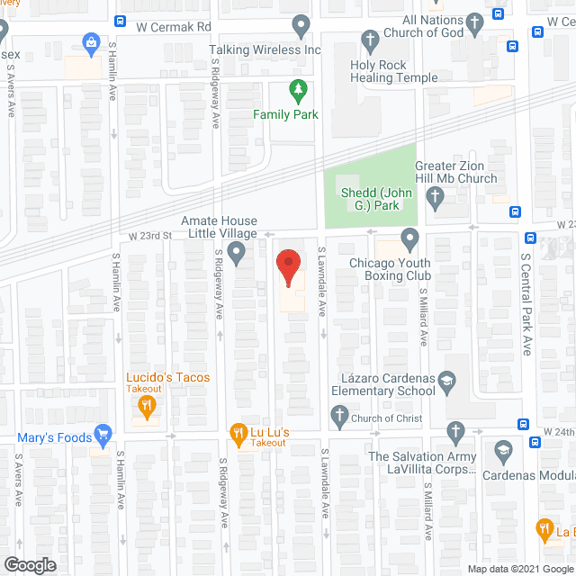 Park House Rehabilitation Center in google map