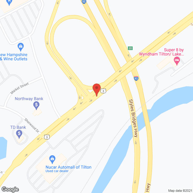 Leblanc/Partridge Shared Home in google map