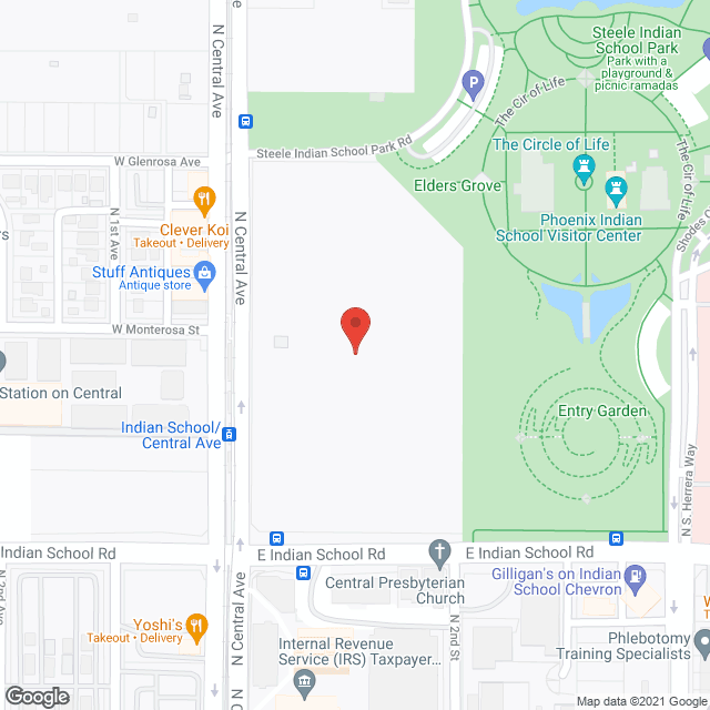 Arizona State Veteran Home in google map