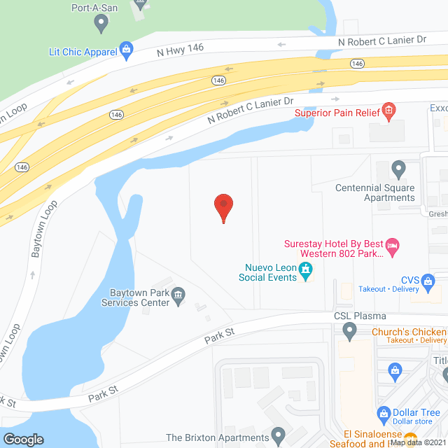 Baytown Nursing Home in google map