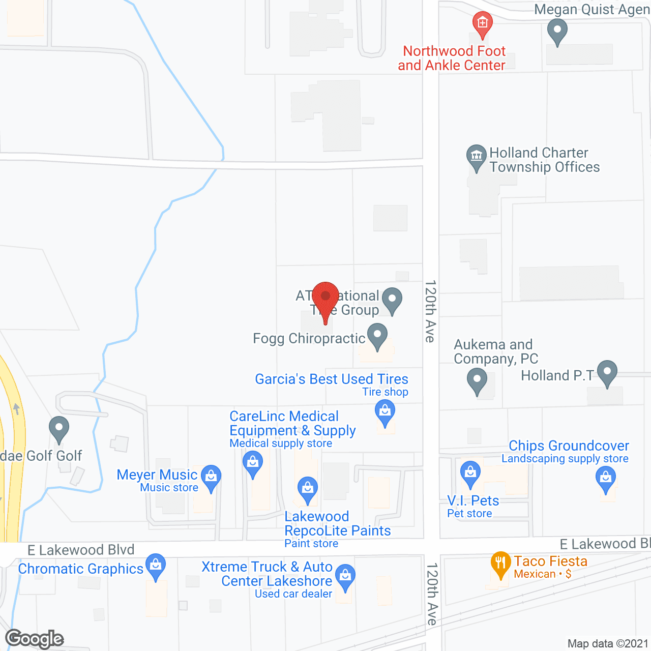 Lakeshore Senior Care in google map