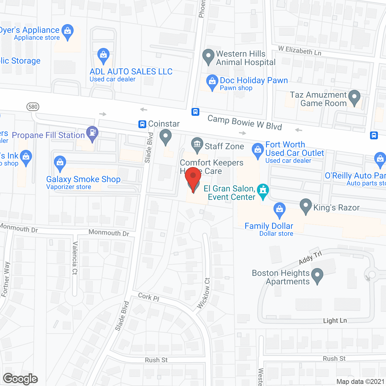 Comfort Keepers of Fort Worth, TX in google map