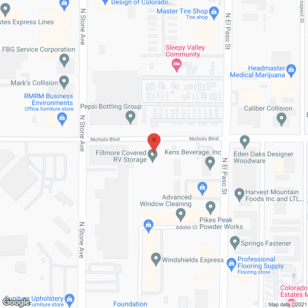HomeWell Care Services of Colorado Springs, CO in google map