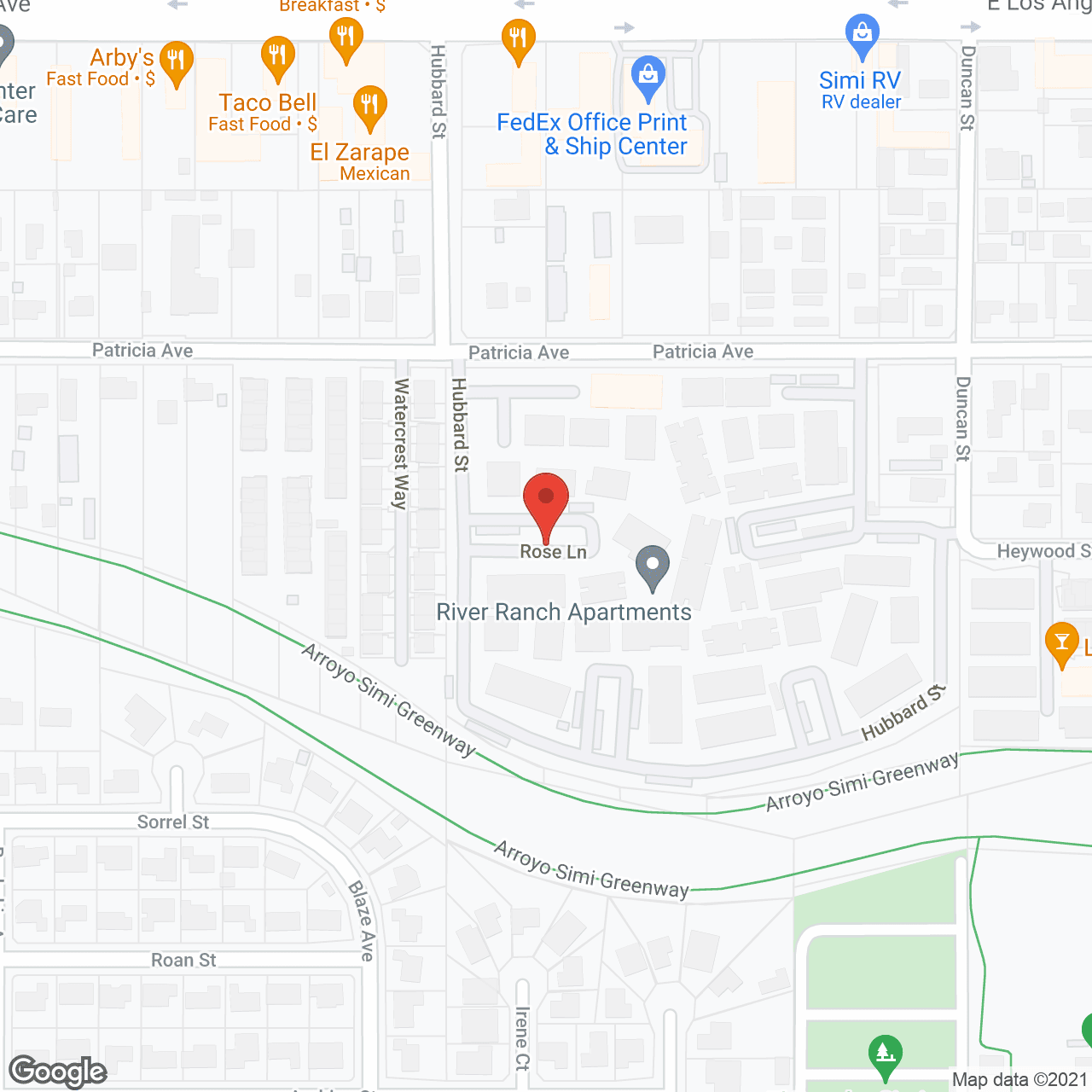 Oakmont of Simi Valley in google map
