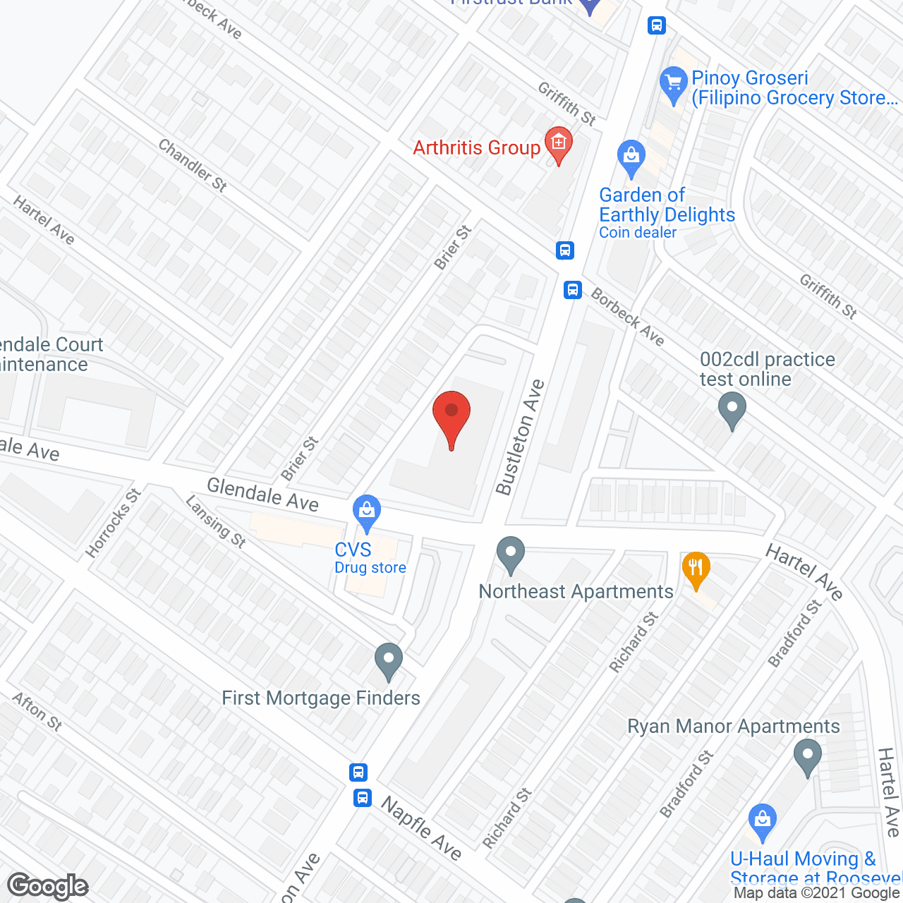 Golden Slipper Uptown Home in google map