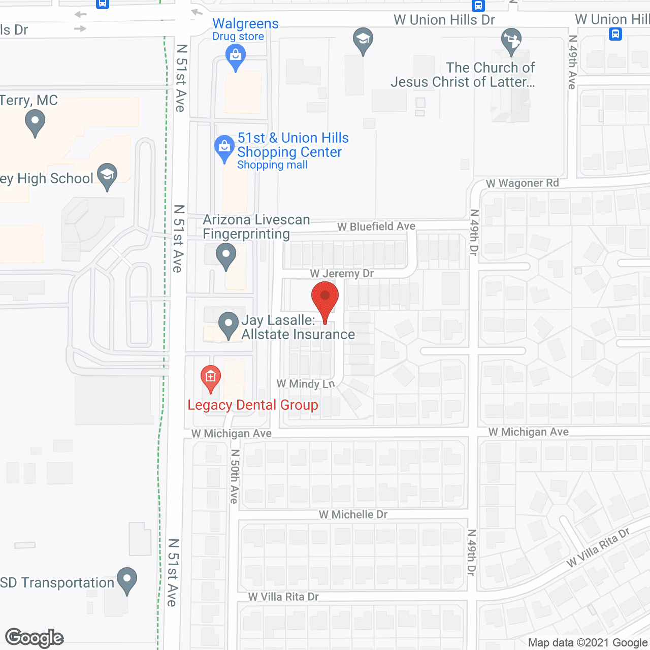Senior Helpers of Glendale, AZ in google map