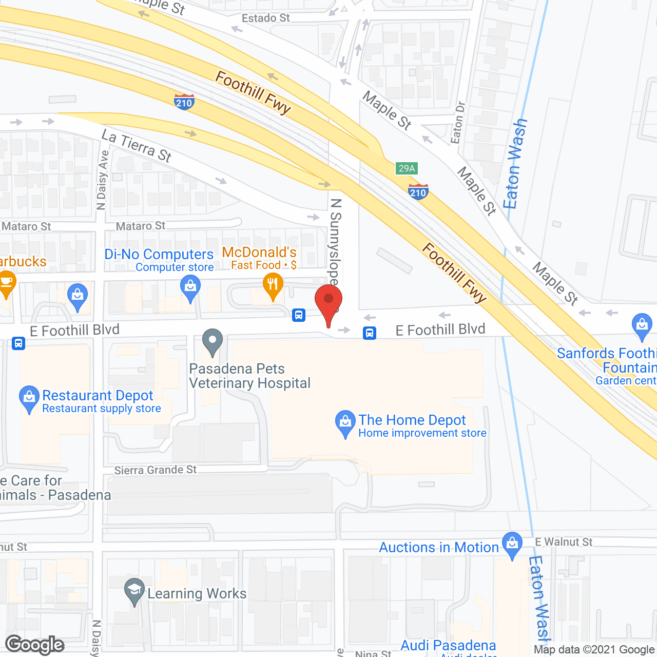 AccentCare of Pasadena, CA in google map