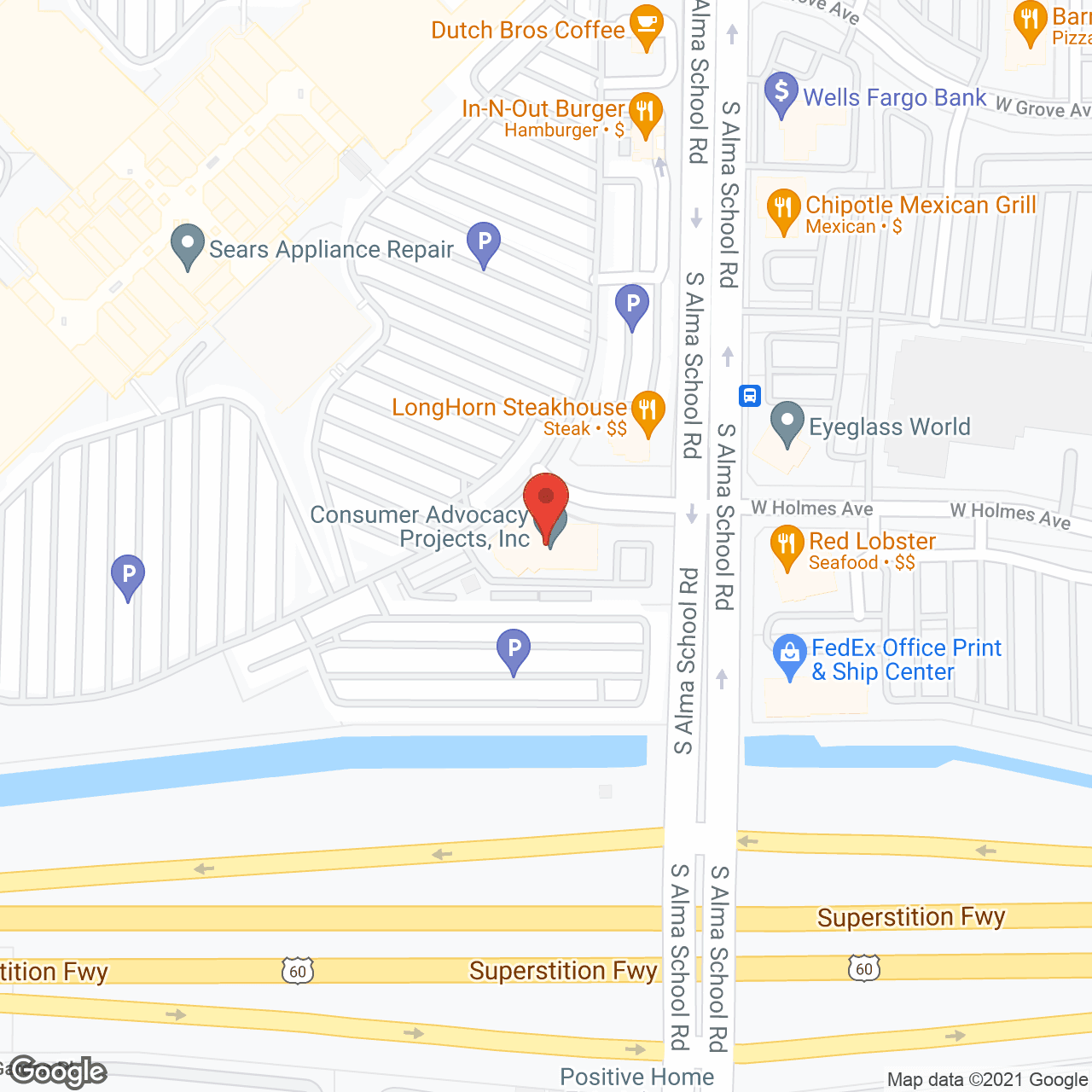 Total Care Connections - Tempe in google map