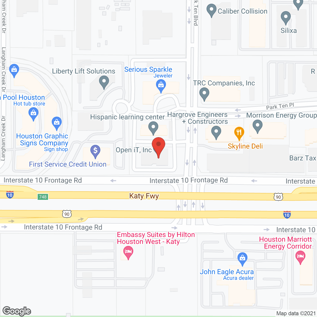 SYNERGY HomeCare of Katy in google map