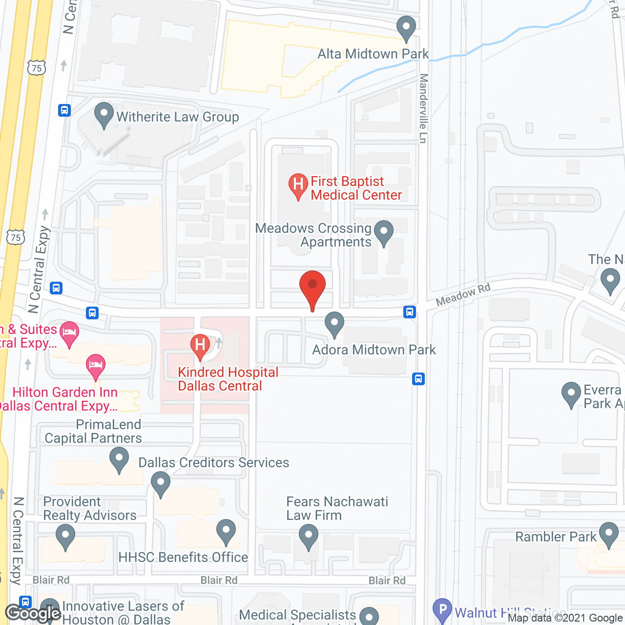 Adora Midtown Park in google map