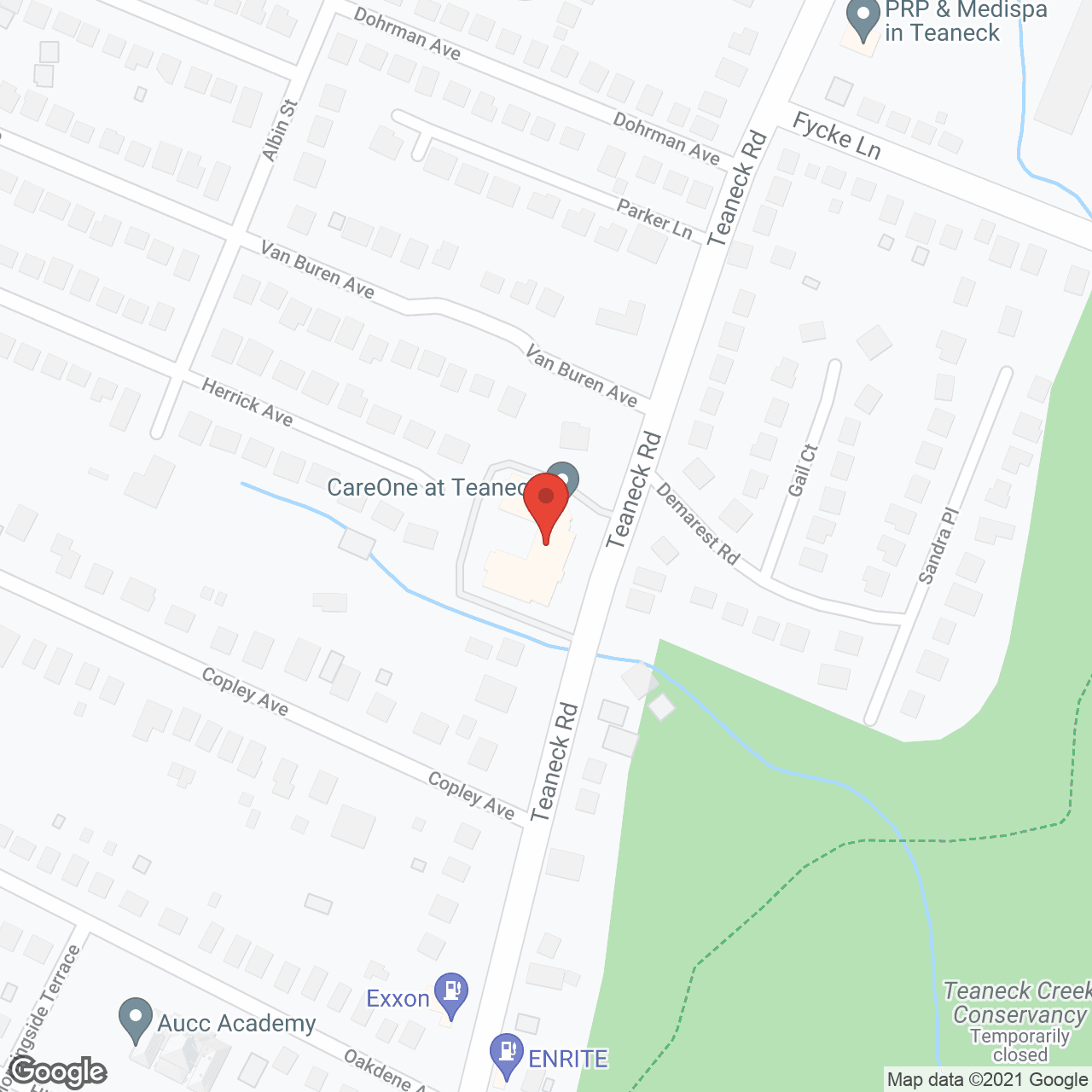 CareOne at Teaneck in google map