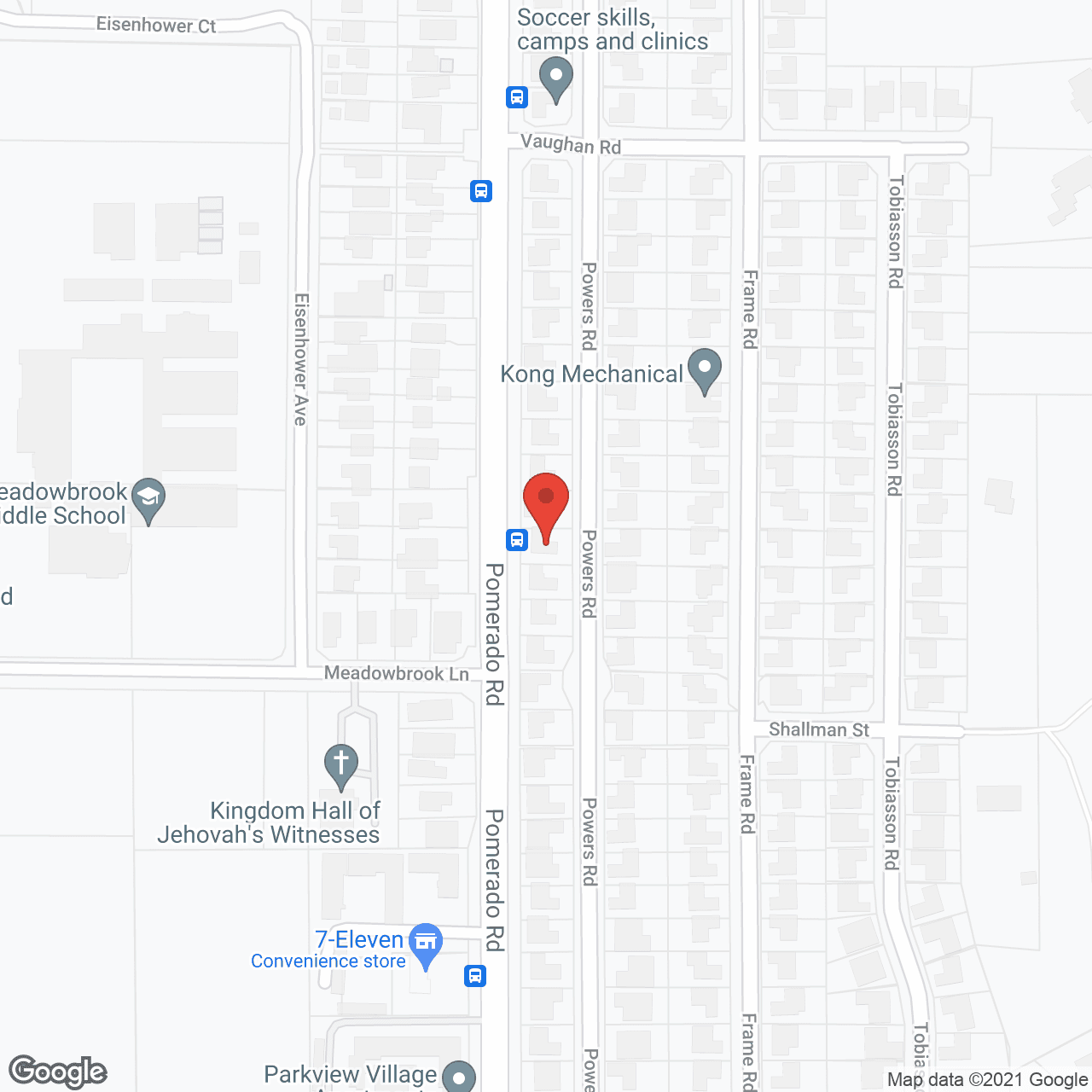 Poway Residential Care, LLC in google map
