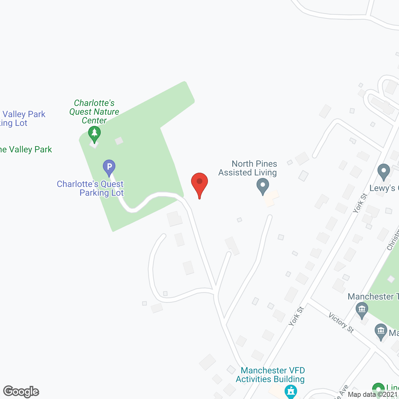 North Pines Assisted Living in google map