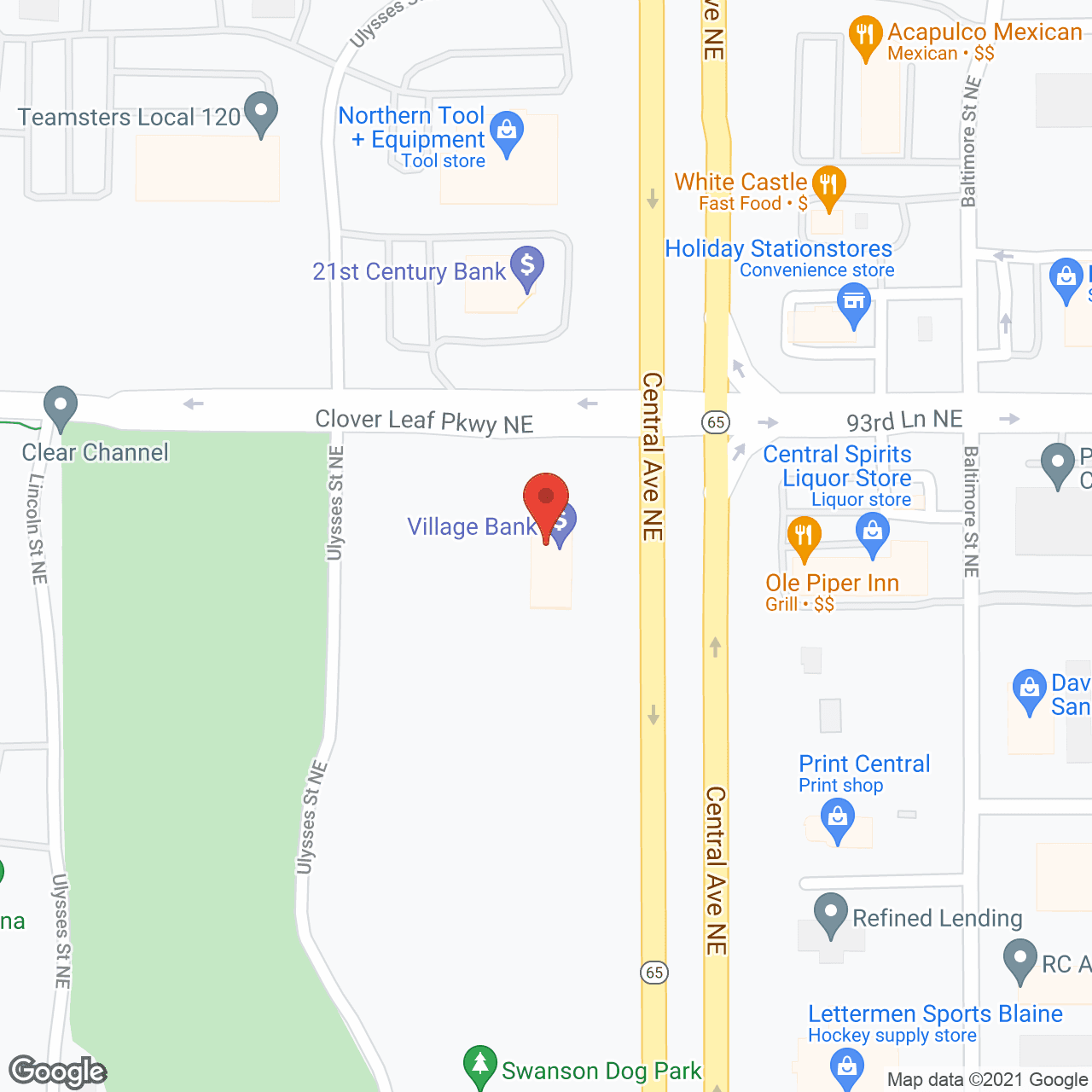 SYNERGY HomeCare of Blaine, MN in google map