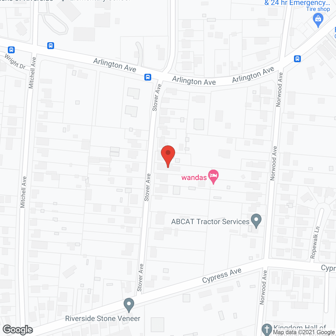 Angels of D and D Elderly Care in google map