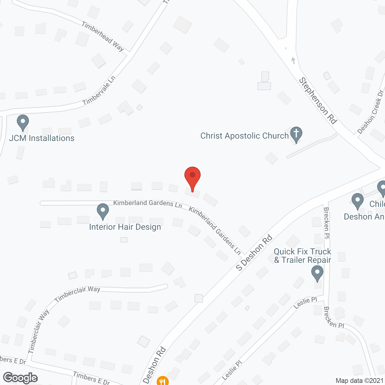J and D Comfort Living Personal Care Home in google map
