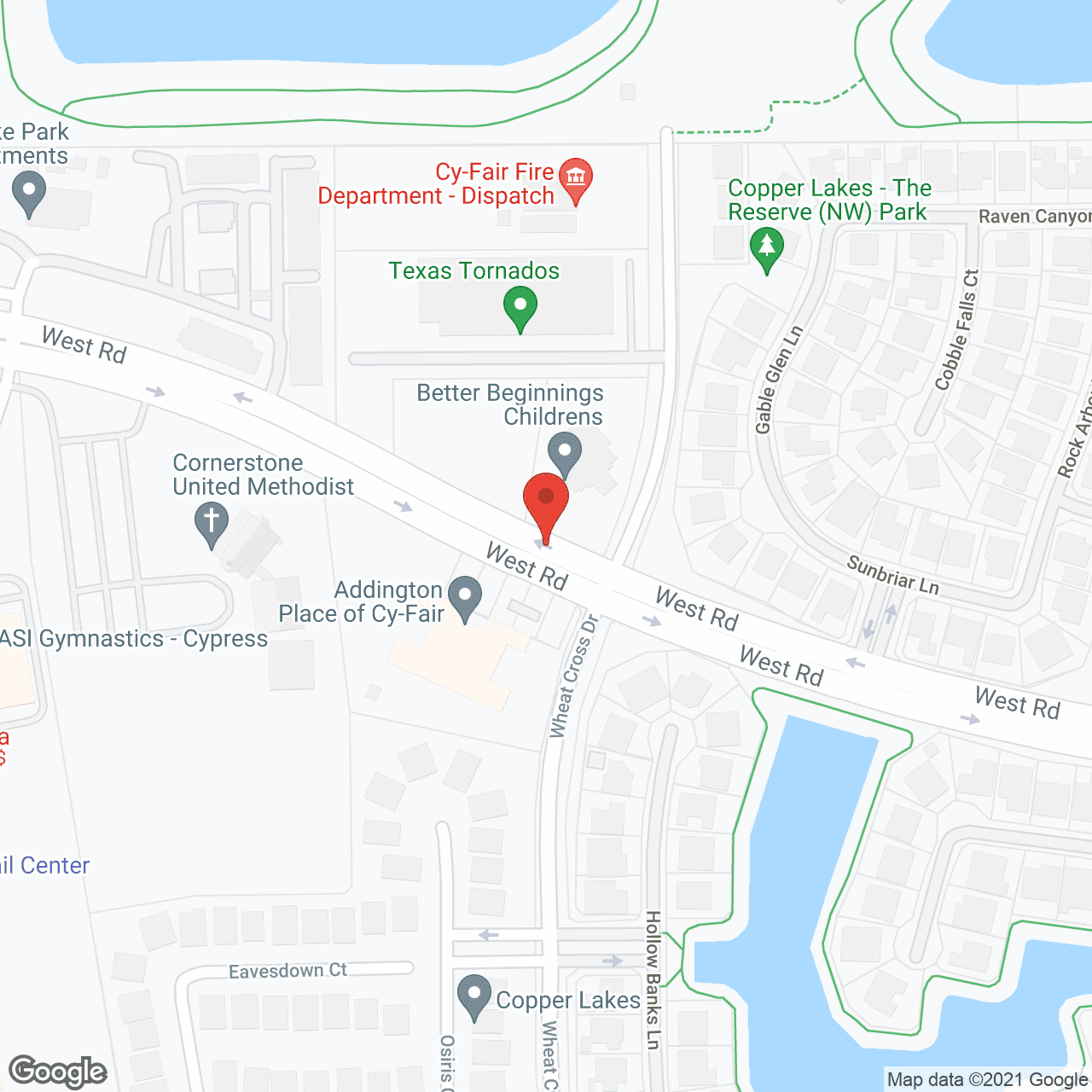Cypress Assisted Living IV in google map