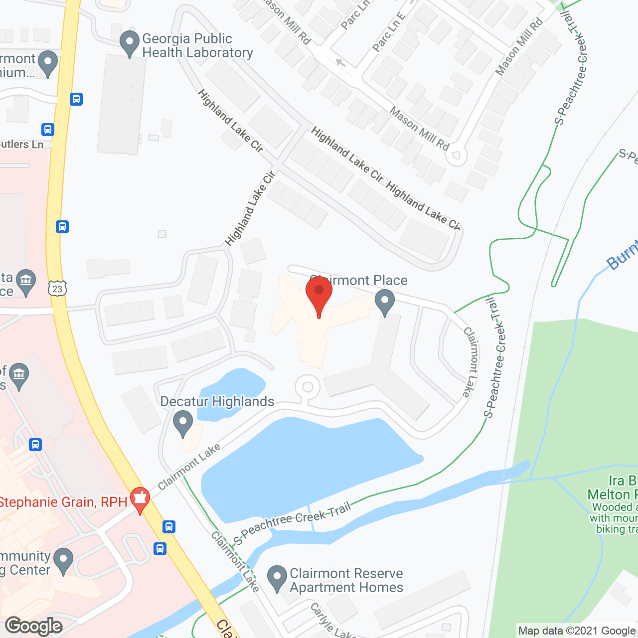 Montclair Assisted Living in google map
