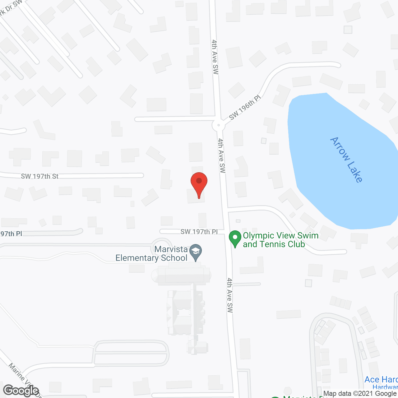 Rosewood AFH in google map