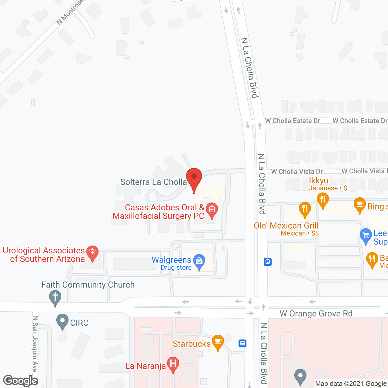 Bridgewater Assisted Living in google map