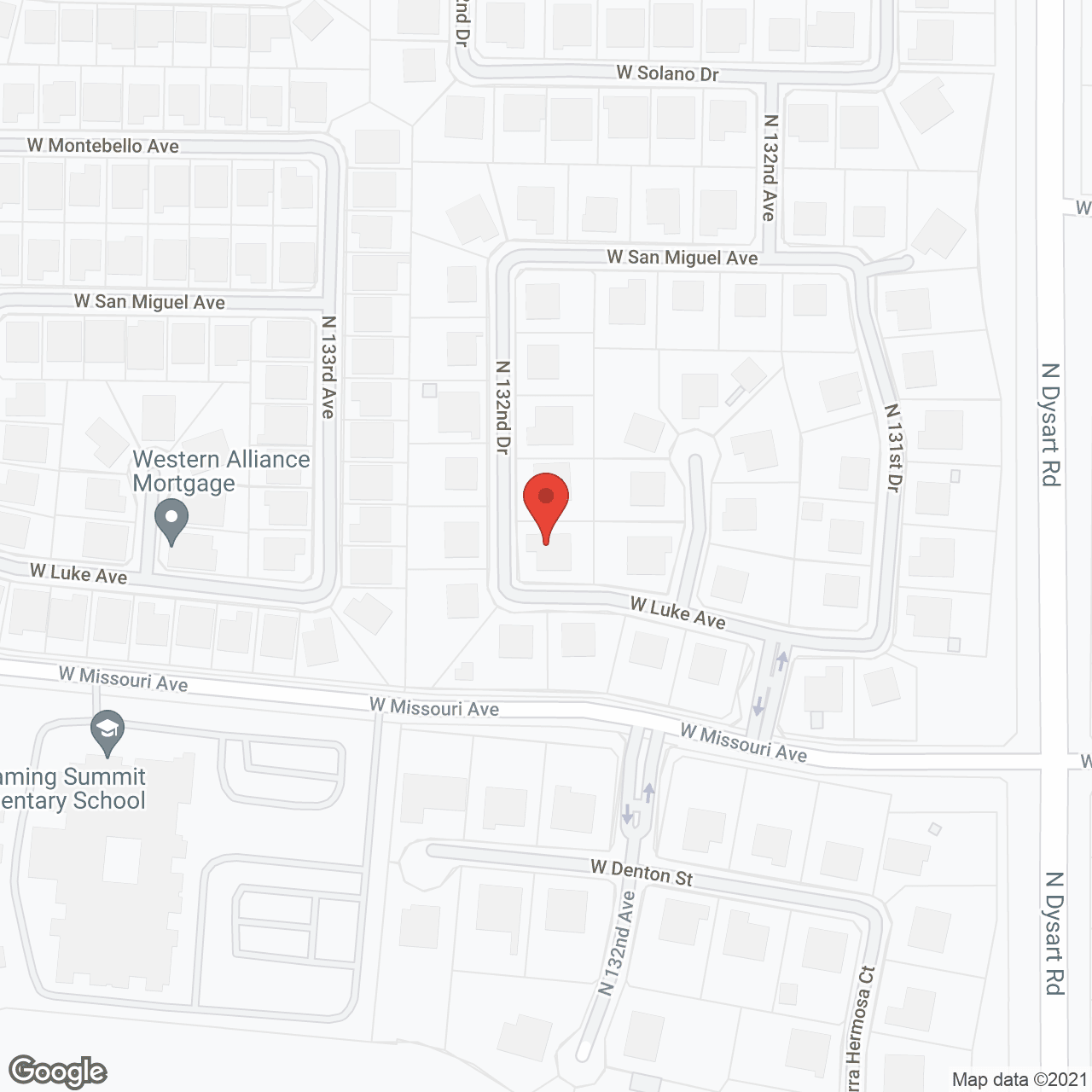 Litchfield Park Care Home in google map