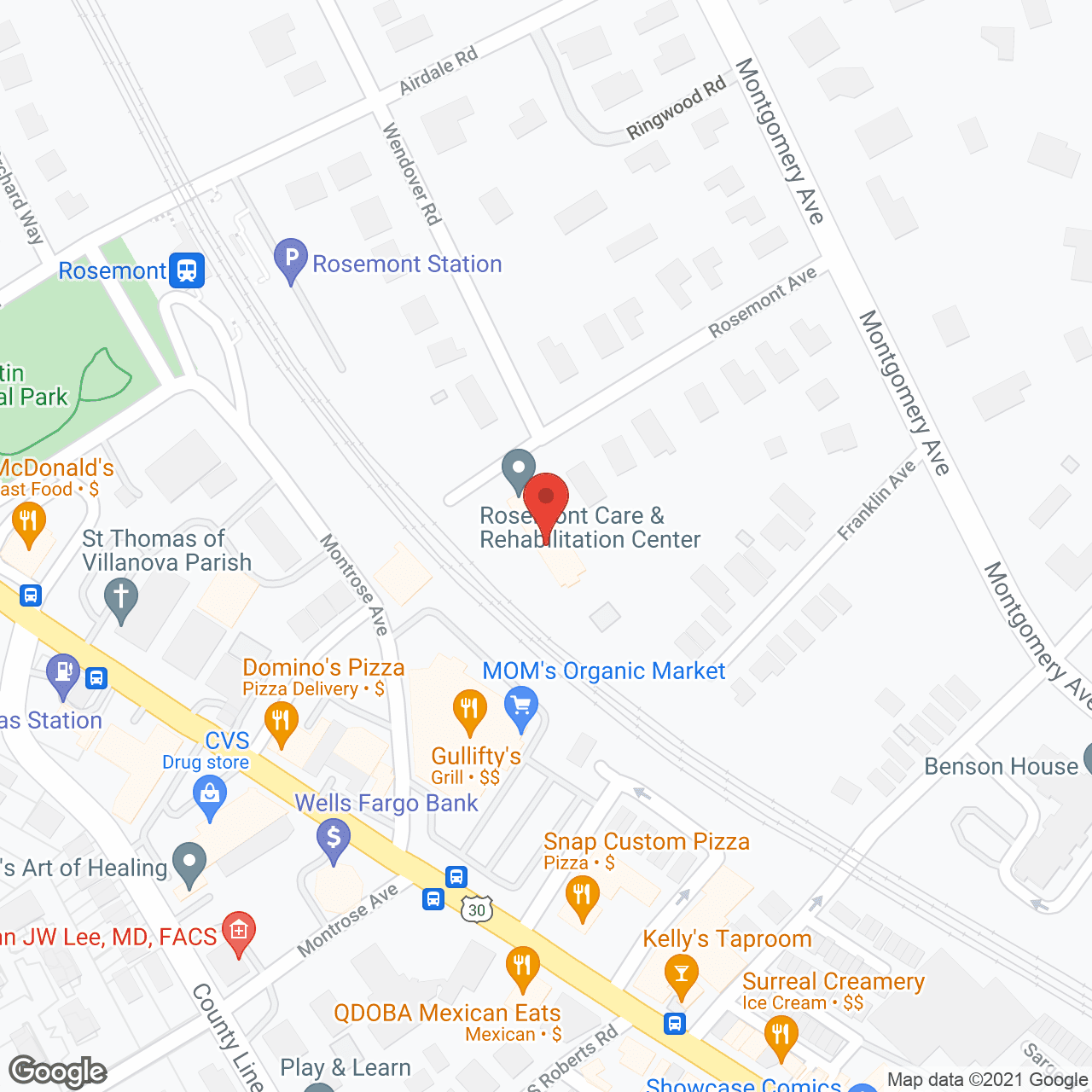 Golden LivingCenter - Rosemont in google map