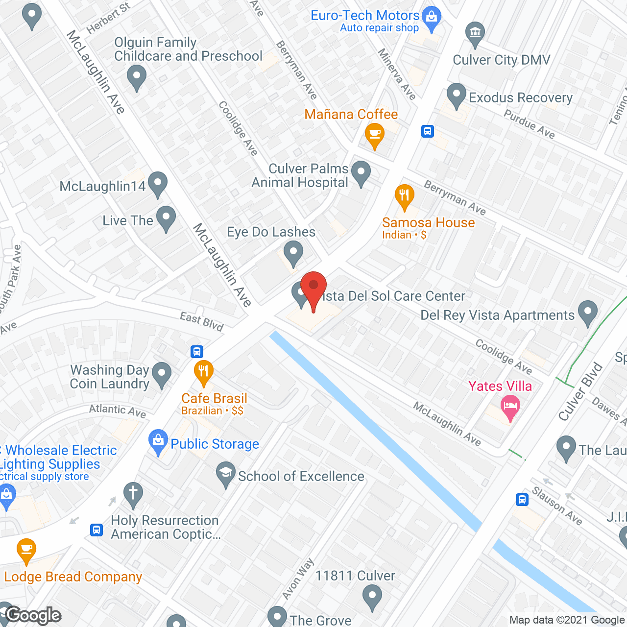 Vista Del Sol Care Center in google map